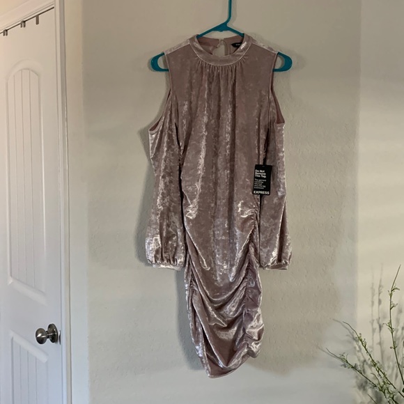 Express Dresses & Skirts - Express pink/blush colored dress.  Never worn, tags still on!